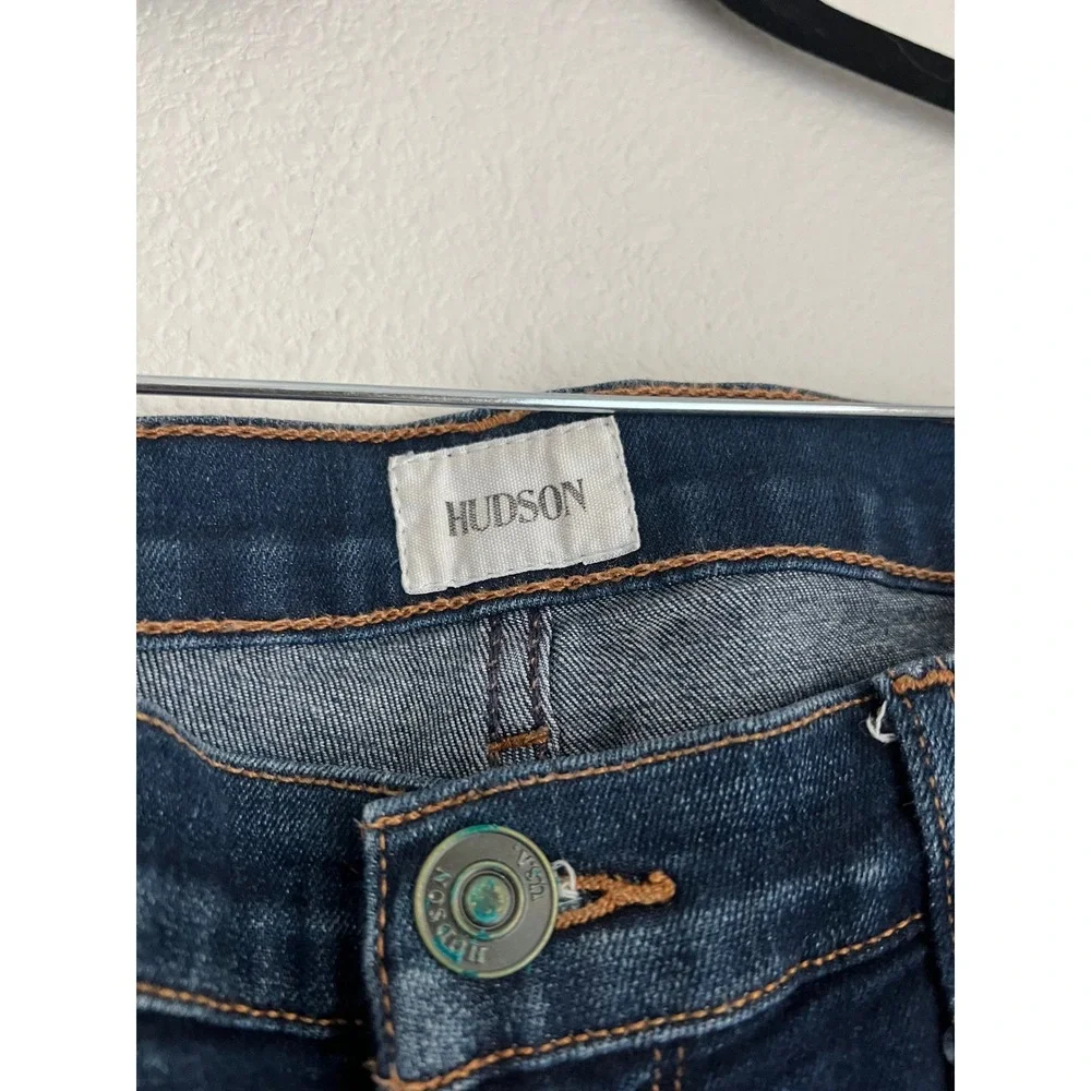 Hudson Dark Wash Denim Jeans Skinny Ankle Style‎ Women's Size